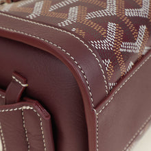 Goyard Burgundy Goyardine Bonbonniere PM Bag