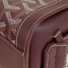 Goyard Burgundy Goyardine Bonbonniere PM Bag