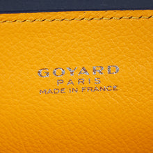 Goyard Navy Blue Goyardine Saigon Mini Souple Bag