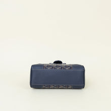 Goyard Navy Blue Goyardine Saigon Mini Souple Bag