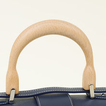 Goyard Navy Blue Goyardine Saigon Mini Souple Bag