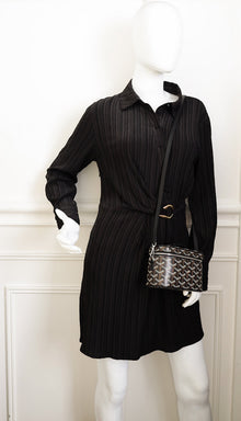 Goyard Black Goyardine Muse Mini Vanity Case