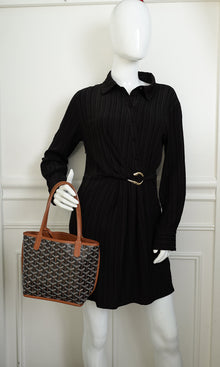 Goyard Bicolor Goyardine Reversible Anjou Mini Bag