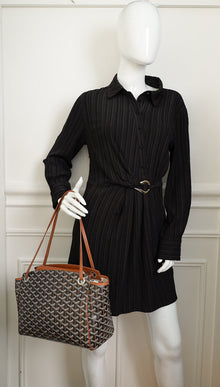 Goyard Bicolor Goyardine Sac Rouette Souple PM Bag