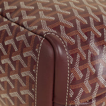 Goyard Burgundy Goyardine Artois PM Bag