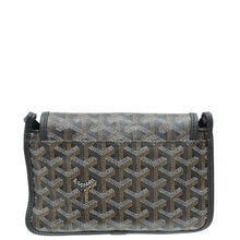 Goyard Black Goyardine Plumet Pocket Wallet Clutch