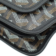 Goyard Black Goyardine Plumet Pocket Wallet Clutch