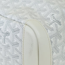 Goyard White Goyardine Artois MM Bag