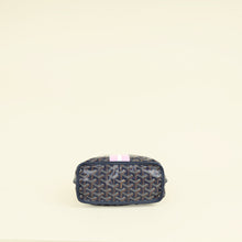 Goyard Navy Reversible w/"Hulot the Dog & Butterfly" Print Mini Anjou Bag