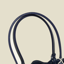 Goyard Navy Reversible w/"Hulot the Dog & Butterfly" Print Mini Anjou Bag