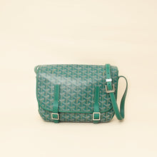 Goyard Green Goyardine Belvedere MM Bag