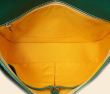 Goyard Green Goyardine Belvedere MM Bag