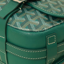 Goyard Green Goyardine Belvedere MM Bag