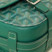 Goyard Green Goyardine Belvedere MM Bag