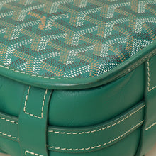 Goyard Green Goyardine Belvedere MM Bag