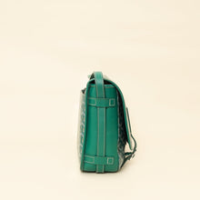 Goyard Green Goyardine Belvedere MM Bag