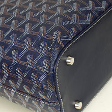 Goyard Navy Blue Goyardine Okinawa GM Bag
