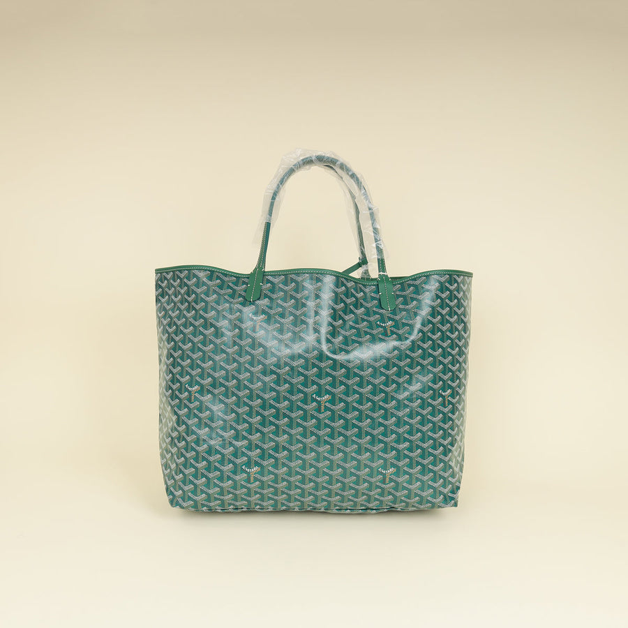 Goyard Green Goyardine Saint Louis GM Bag