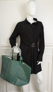 Goyard Green Goyardine Saint Louis GM Bag