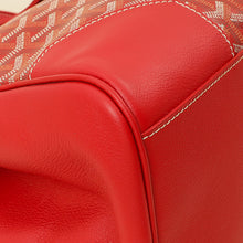 Goyard Red Goyardine Cabas Saigon MM Bag