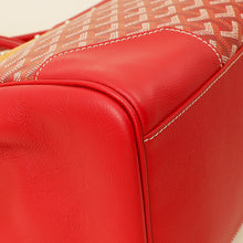 Goyard Red Goyardine Cabas Saigon MM Bag