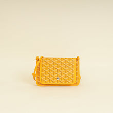 Goyard Yellow Goyardine Plumet Wallet Clutch Bag