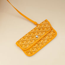 Goyard Yellow Goyardine Anjou Reversible PM Bag