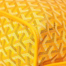 Goyard Yellow Goyardine Anjou Reversible PM Bag