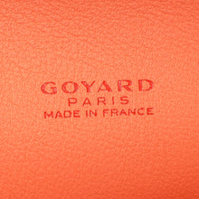 Goyardine Coral Ltd. Ed. Reversible Embroidered Seahorse Anjou PM Bag