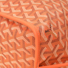 Goyardine Coral Ltd. Ed. Reversible Embroidered Seahorse Anjou PM Bag