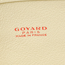 Goyardine Sand Ltd. Ed. Reversible Embroidered Seahorse Anjou PM Bag