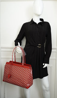 Goyard Red Goyardine Bellechasse Biaude PM Bag