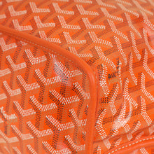 Goyard Orange Goyardine Anjou Reversible PM Bag