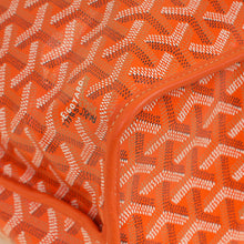 Goyard Orange Goyardine Anjou Reversible PM Bag