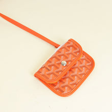 Goyard Orange Goyardine Mini Anjou Bag