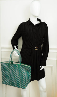 Goyard Green Goyardine Saint Louis PM Bag