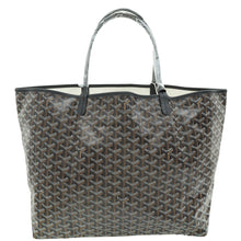 Goyard Black Goyardine Saint Louis GM Bag
