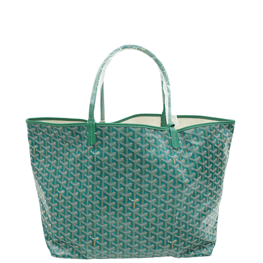 Goyard Green Goyardine Saint Louis GM Bag