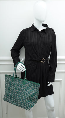 Goyard Green Goyardine Saint Louis PM Bag