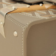 Goyard Light Gray Structure Nano Saigon Bag