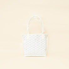 Goyard White Goyardine Mini Anjou Reversible Bag