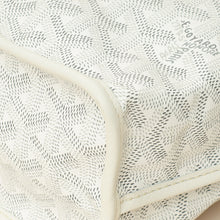 Goyard White Goyardine Mini Anjou Reversible Bag
