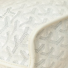 Goyard White Goyardine Mini Anjou Reversible Bag