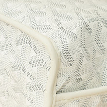 Goyard White Goyardine Mini Anjou Reversible Bag
