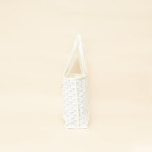 Goyard White Goyardine Mini Anjou Reversible Bag
