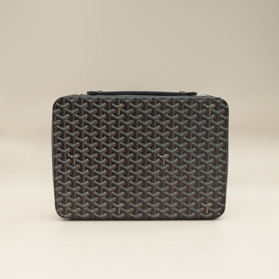 Goyard Black Compagnon Universel A4 Bag