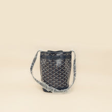Goyard Navy Blue Goyardine Petit Flot Bucket Bag