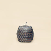 Goyard Navy Blue Goyardine Petit Flot Bucket Bag