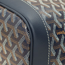 Goyard Navy Blue Goyardine Petit Flot Bucket Bag