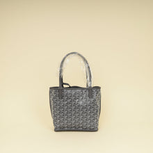 Goyard Gray Goyardine Reversible Anjou Mini Bag